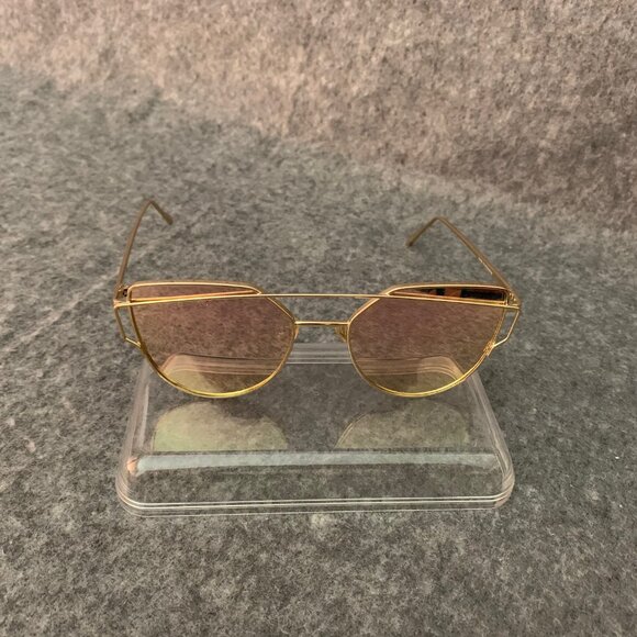 SOJOS SJ001 C2 Cat Eye Mirrored Sunglasses 61-16-131 - Picture 4 of 15